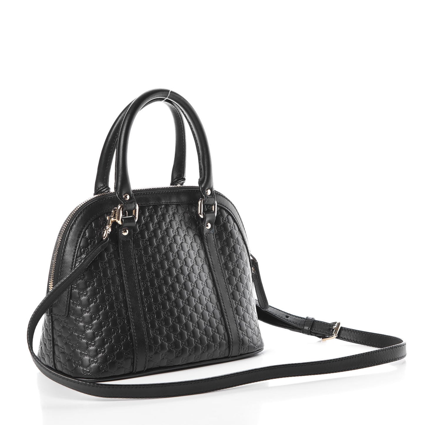 Microguccissima Mini Dome Bag Black