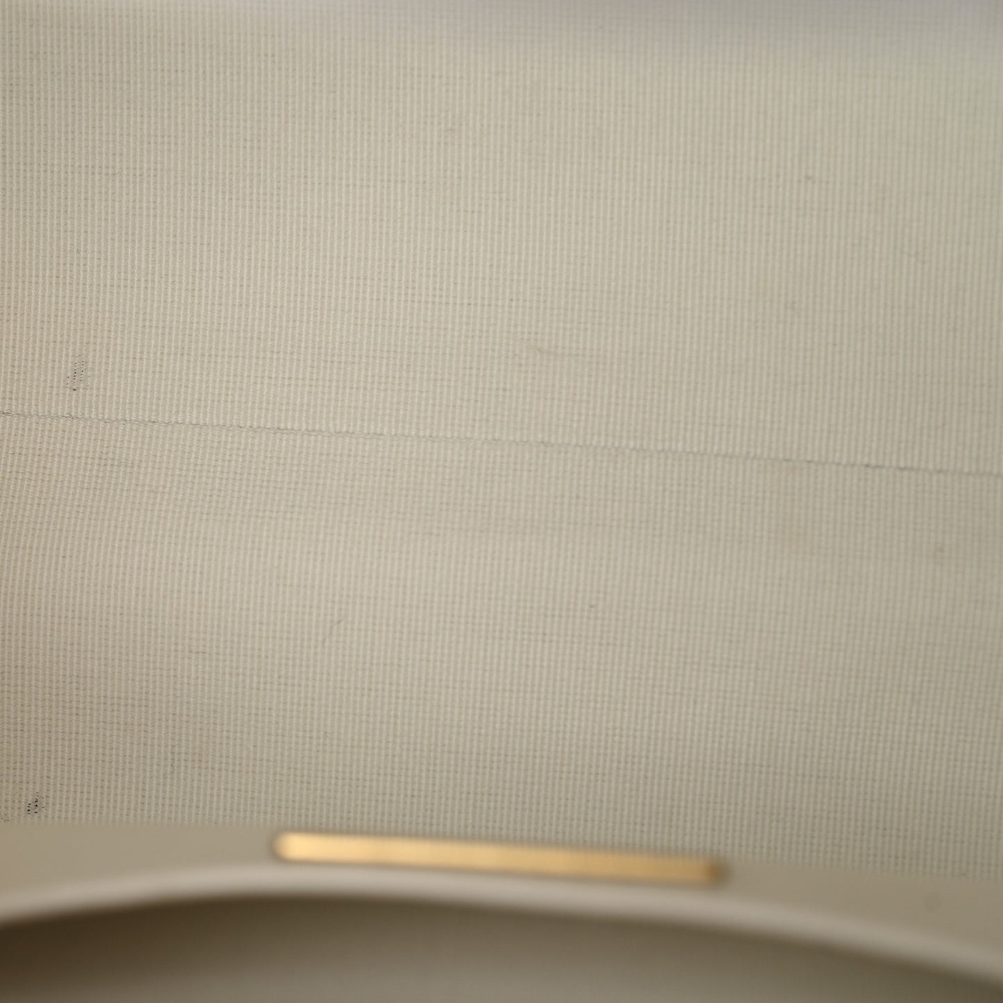 Caviar Quilted Small Bowling Bag White