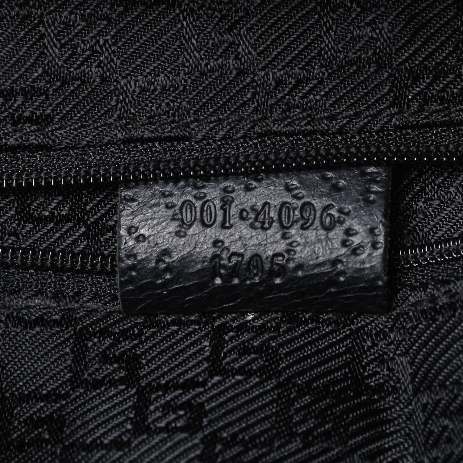Gucci Calfskin Bamboo Handle Jackie O Hobo Black 7 of 9