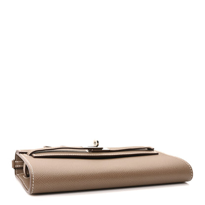 Hermes Epsom Kelly Wallet To Go Etoupe 4 of 11