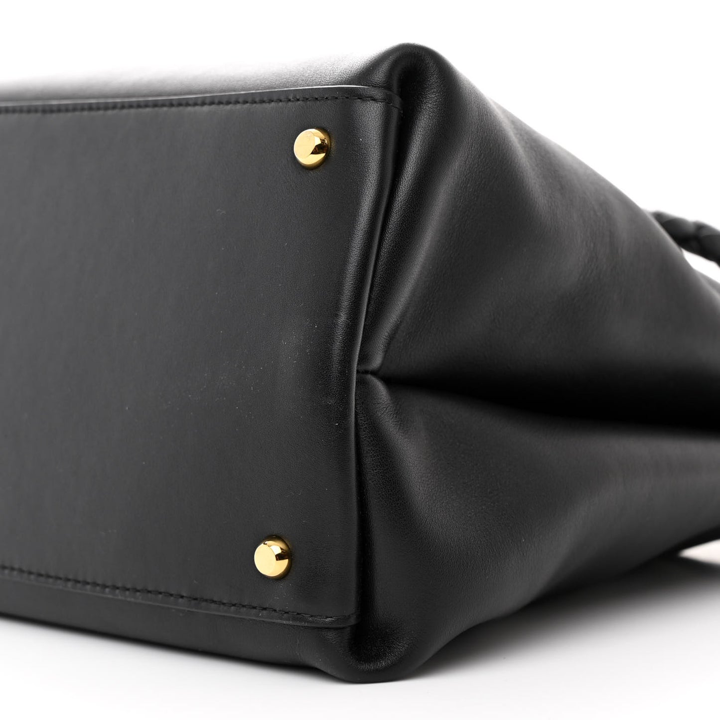 Calfskin Medium Ciao Ciao Shoulder Bag Black