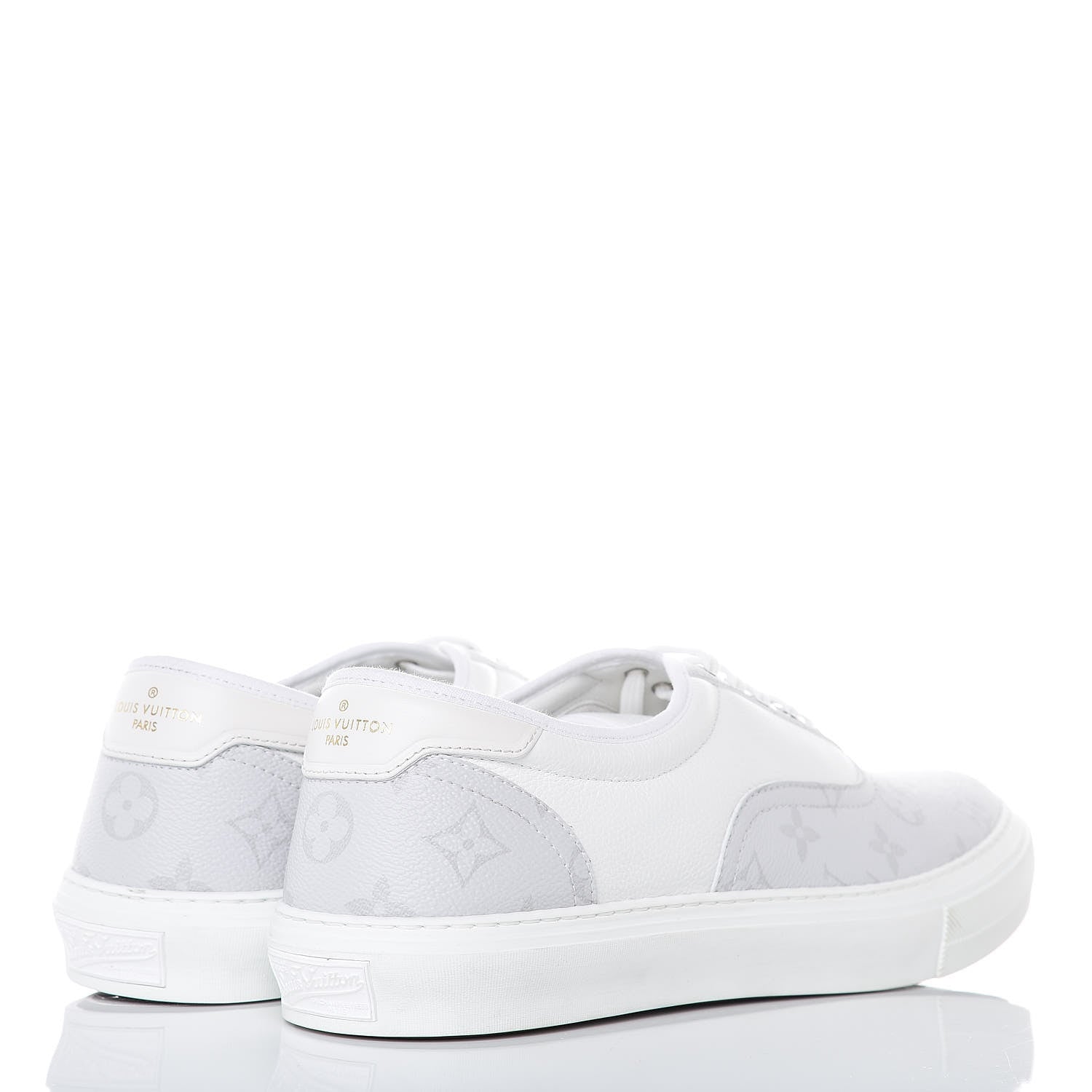Louis Vuitton Monogram Trocadero Sneakers 10 White 4 of 10