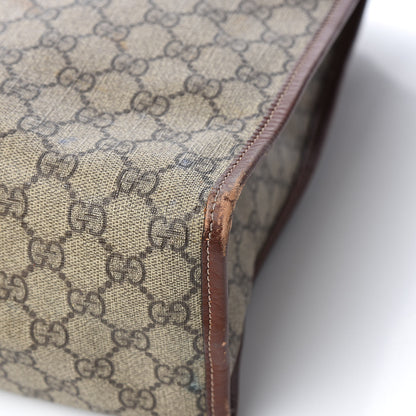 Gucci GG Plus Monogram Large Signature Web Loop Tote Brown 11 of 12