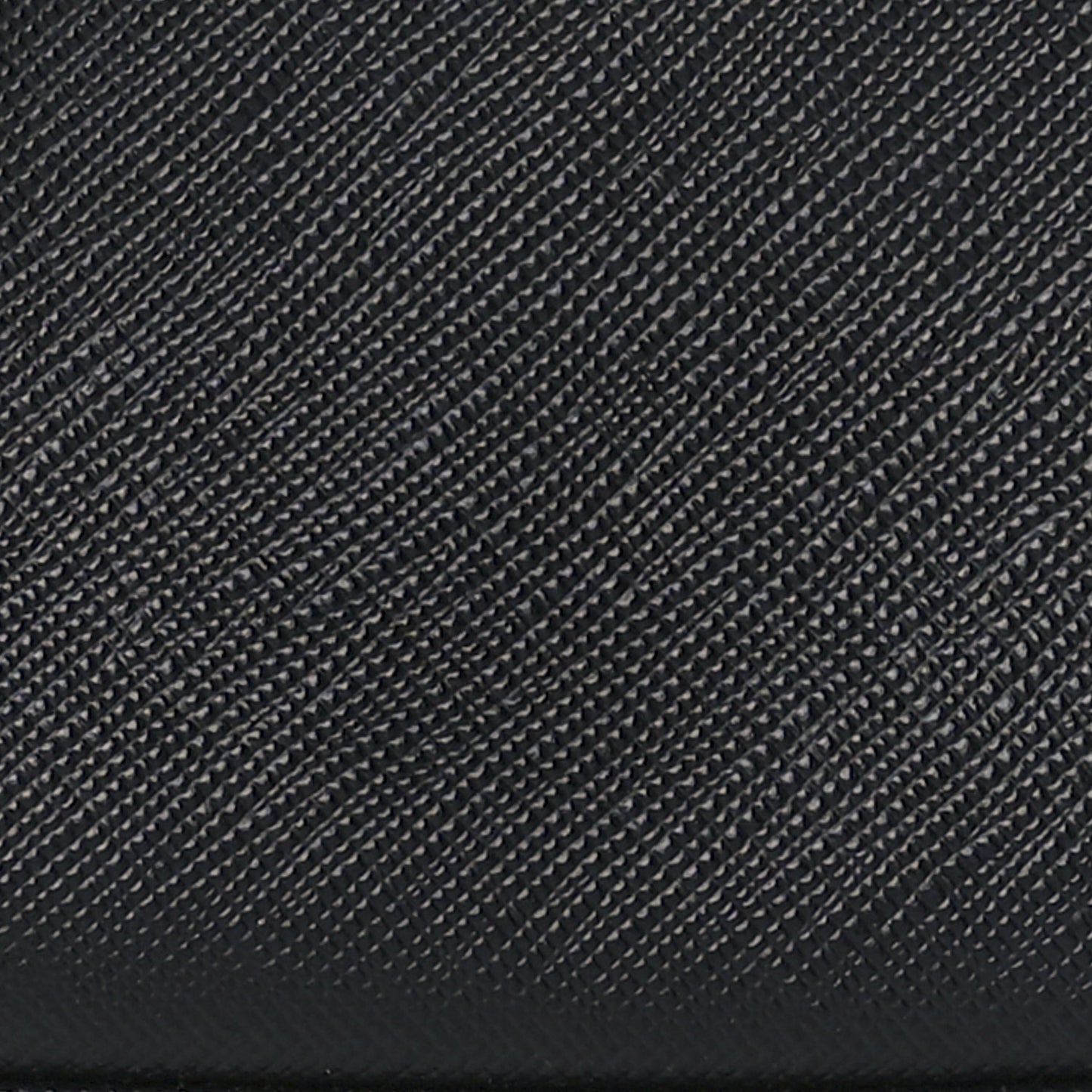Saffiano Lux Mini Shoulder Bag Black