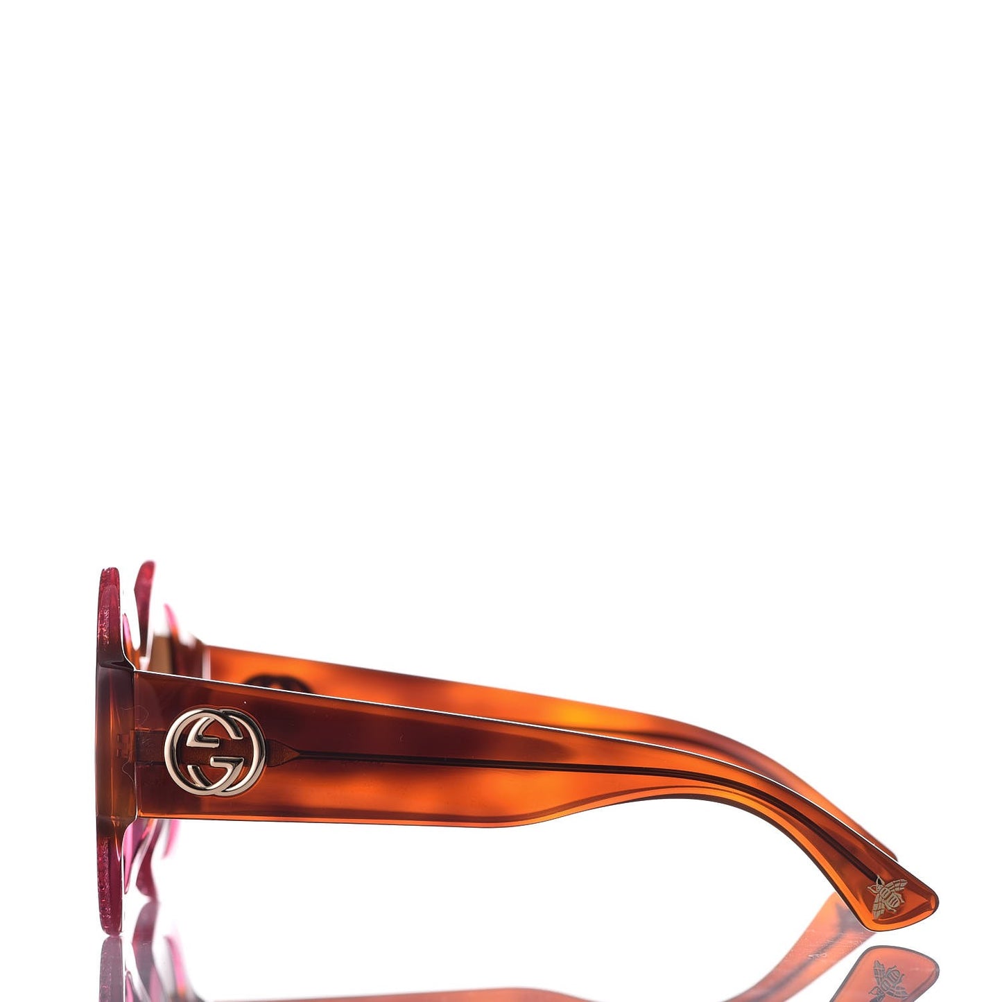 Acetate Round GG0084S Sunglasses Pink