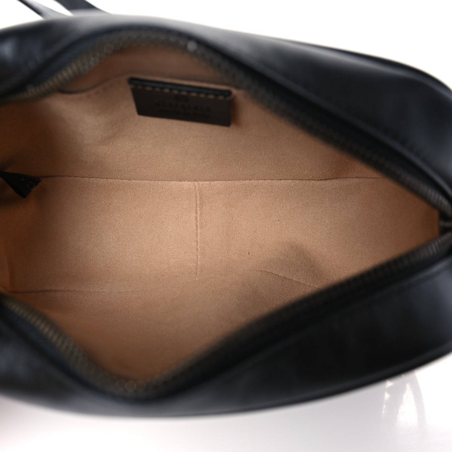 Calfskin Matelasse Mini GG Marmont Chain Shoulder Bag Black