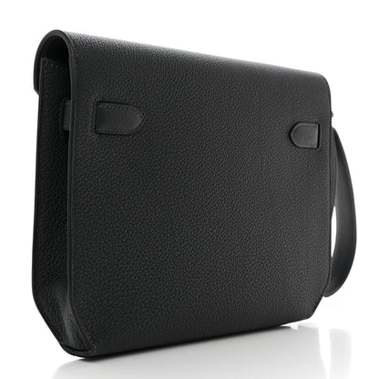 Hermes Togo Kelly Depeches 25 Pouch Bleu Nuit 3 of 7