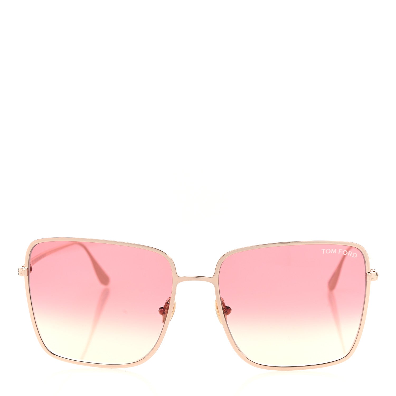 Tom Ford Acetate Polarized Heather Sunglasses TF739 Pink Rose Gold 2 of 9