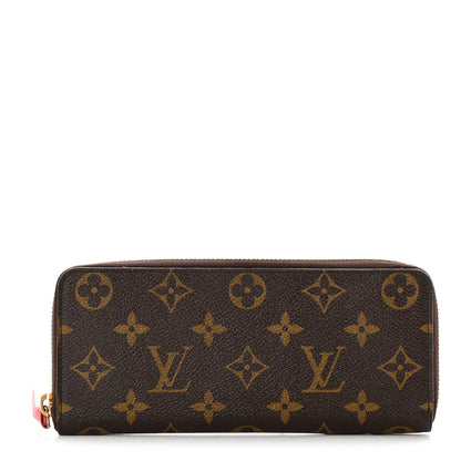 Louis Vuitton Monogram Clemence Wallet Grenade 1 of 14