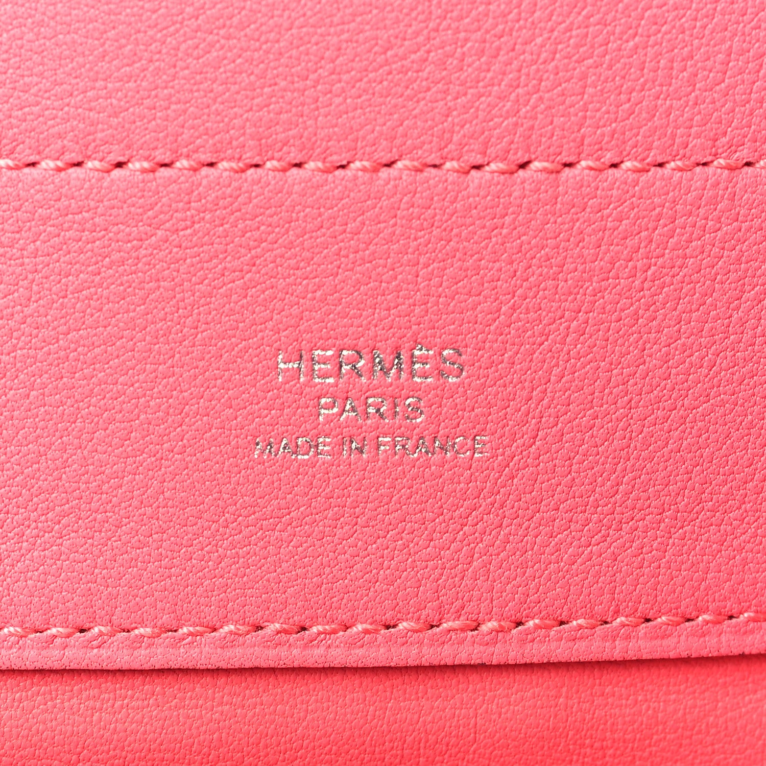 Hermes Milo Lambskin Swift Mini Aline Rose Azalee 6 of 8