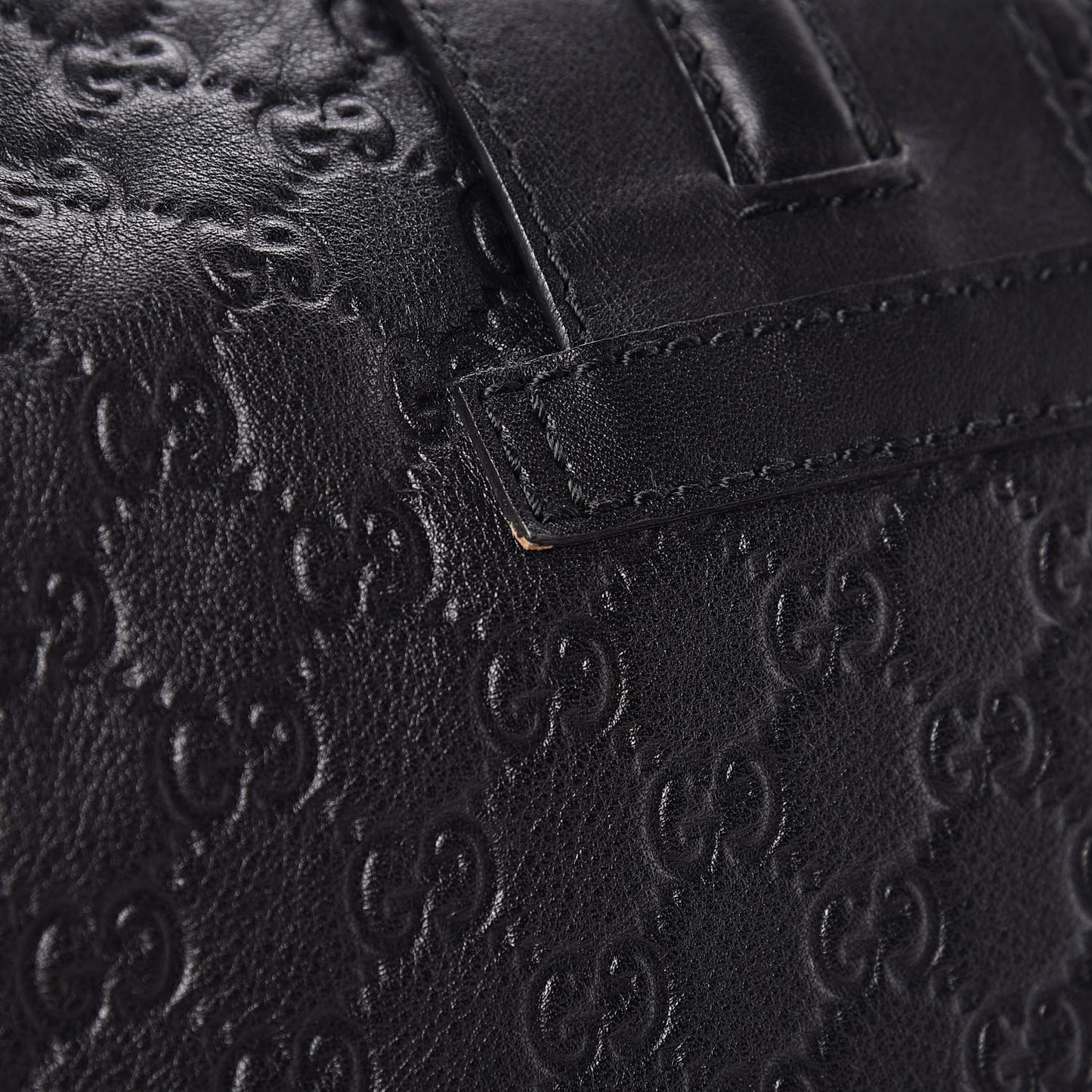 Guccissima Large New Ladies Web Hobo Black