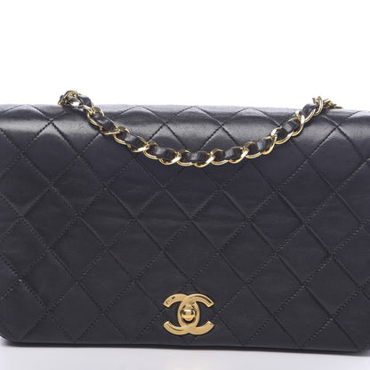 Chanel Lambskin Quilted Small Single Flap Bag Black 11 of 11
