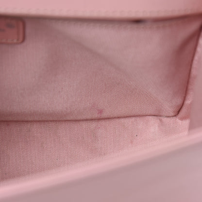 Chanel Lambskin Quilted Medium Boy Flap Light Pink 14 of 17