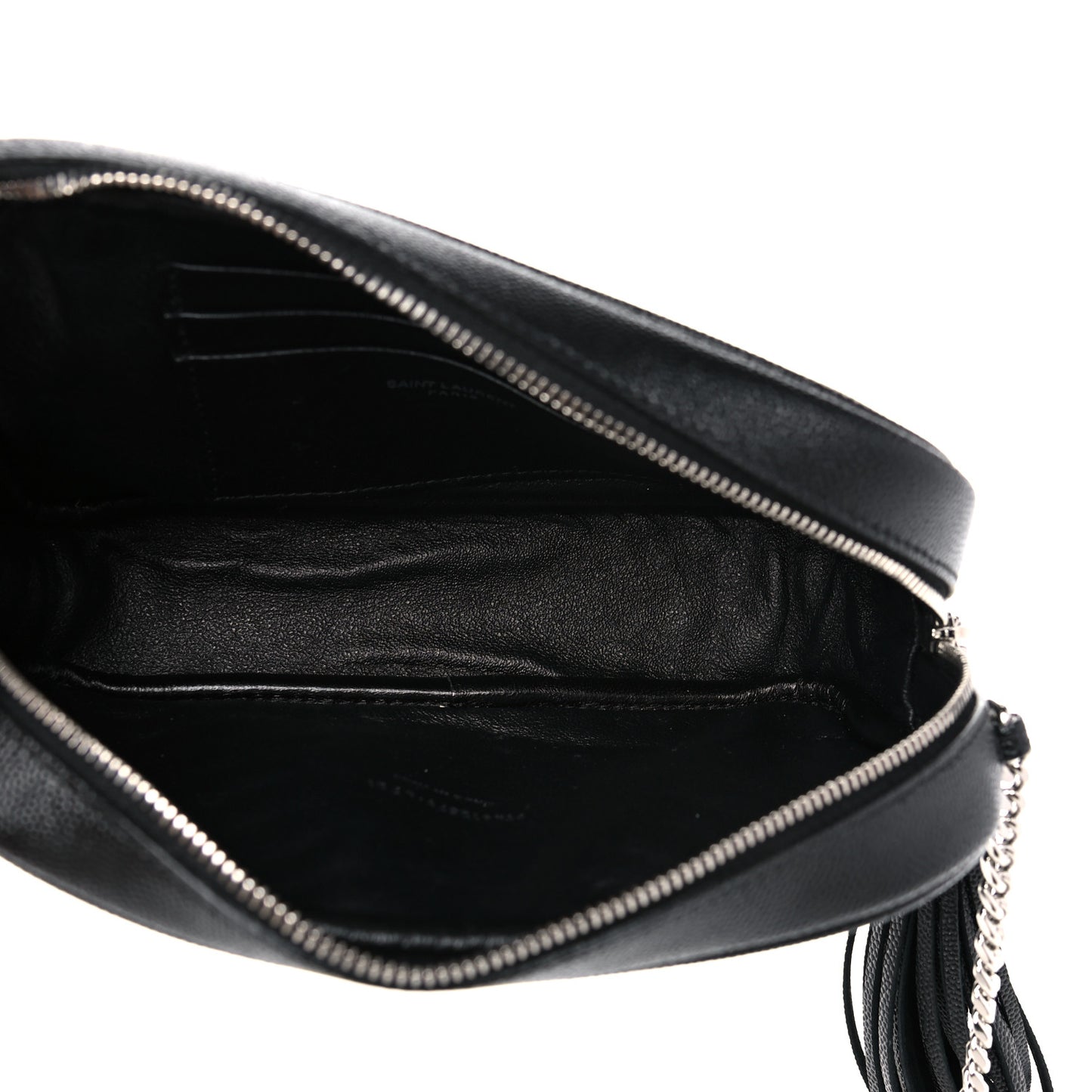 Grain De Poudre Matelasse Monogram Mini Lou Camera Bag Black