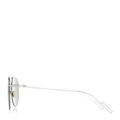 Christian Dior Homme Mens Aviator Sunglasses Silver 3 of 8