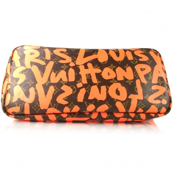 Monogram Graffiti Neverfull GM Orange