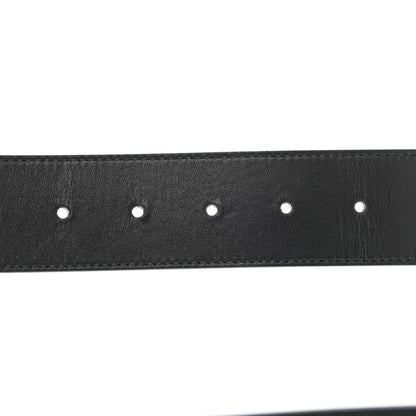 Gucci Plutone Calfskin Palladium Double G 40mm Belt 105 42 Black 5 of 10