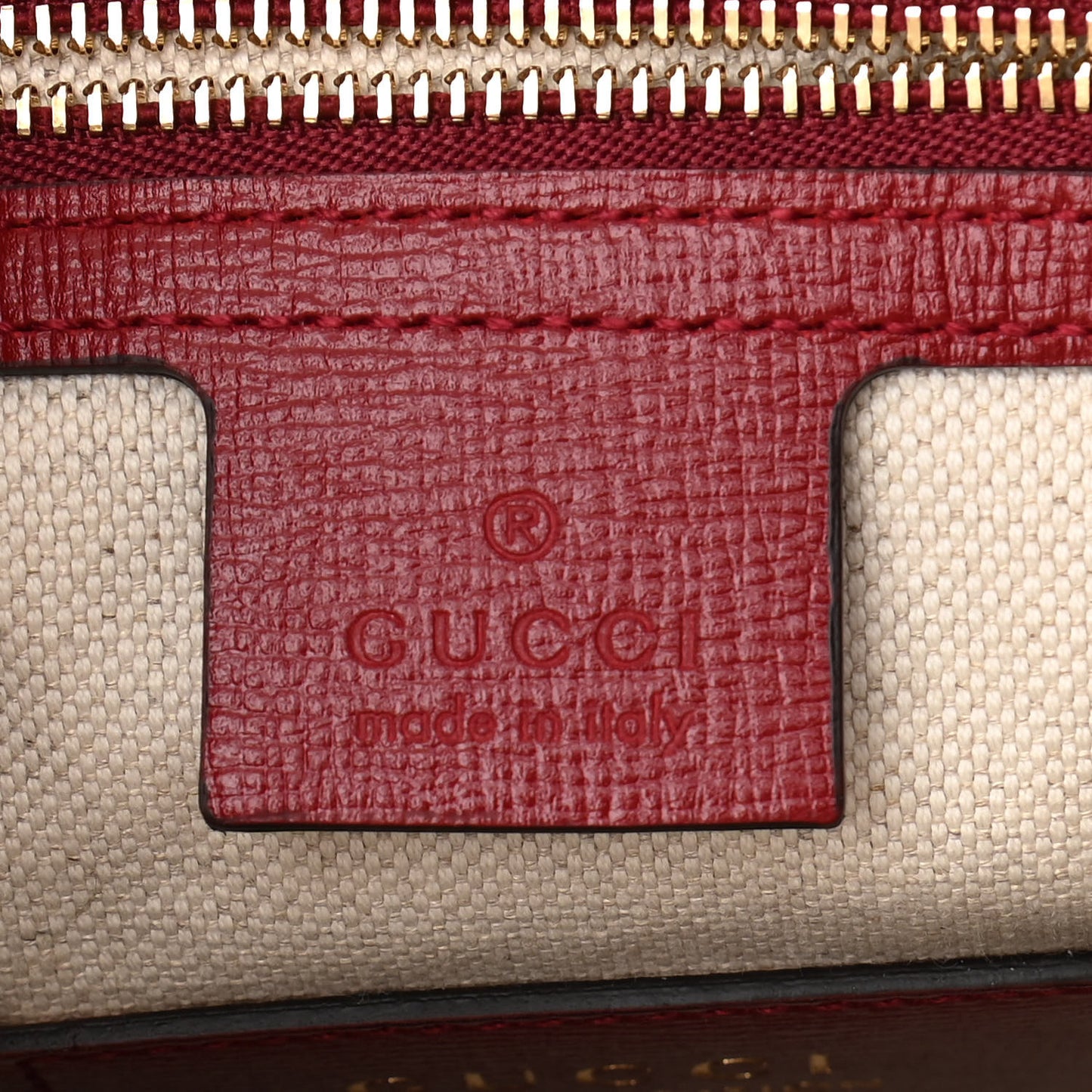 Textured Calfskin Small Horsebit 1955 Shoulder Bag Blue New Cherry Red