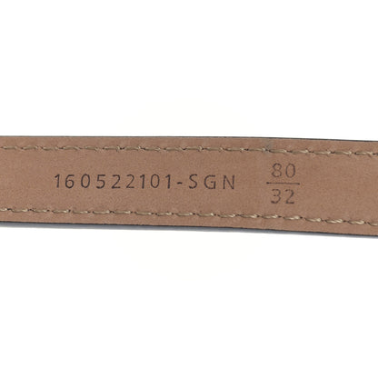 Fendi Calfskin Studded Belt 80 32 Black 3 of 4