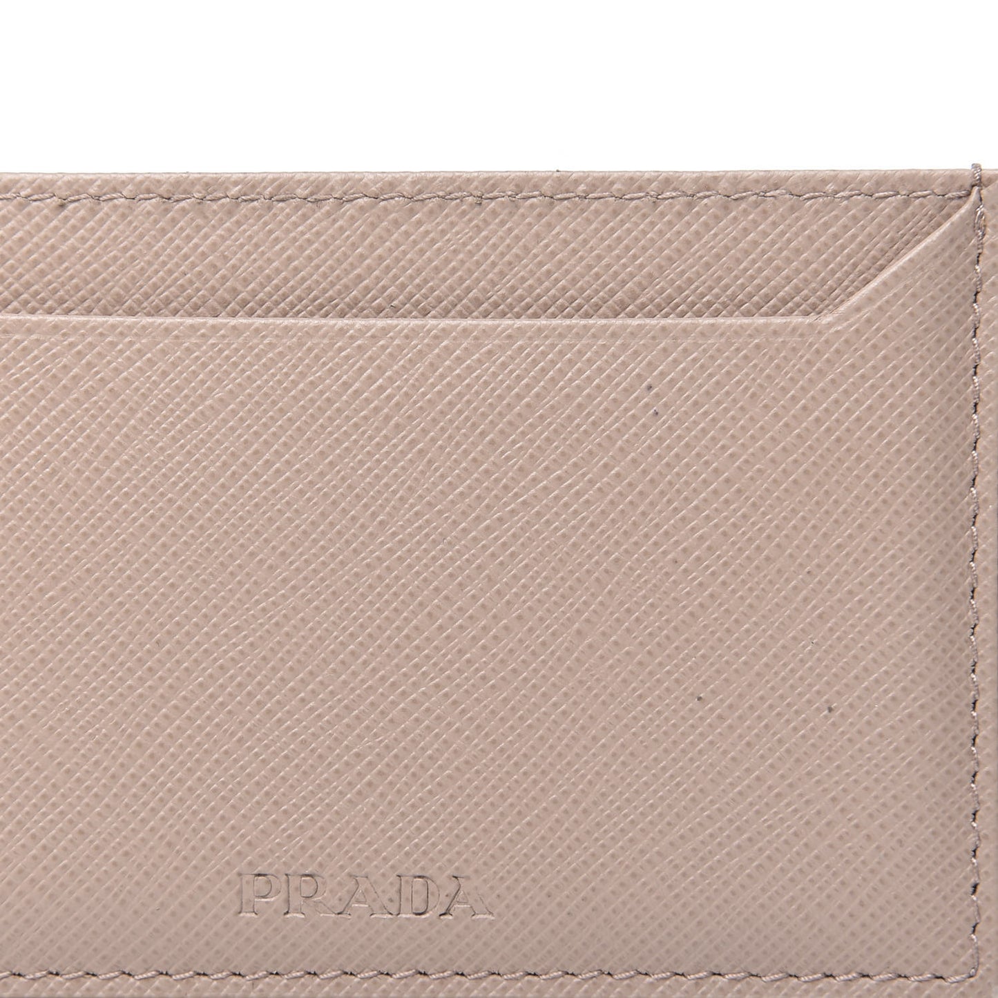 Saffiano Card Case Cammeo