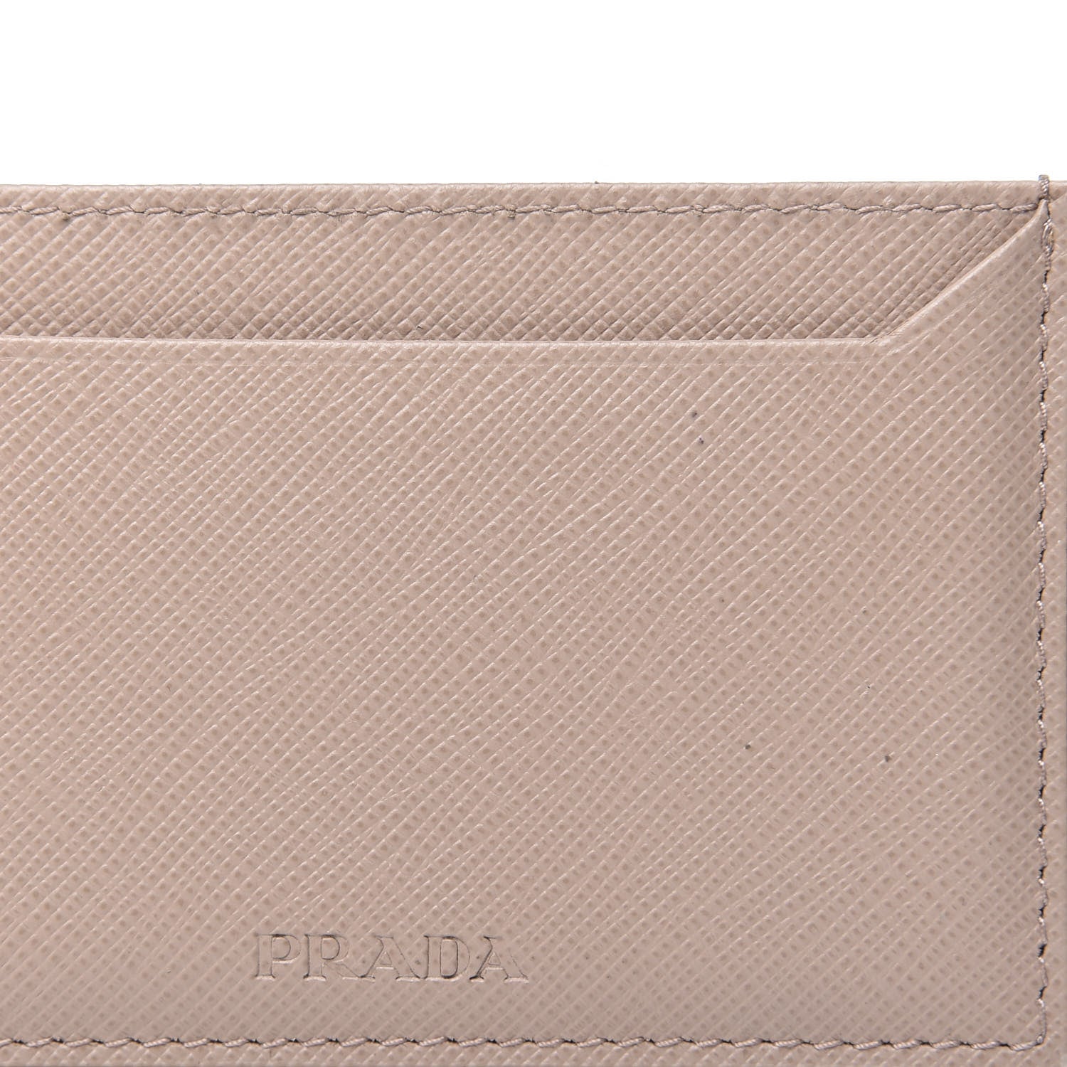 Prada Saffiano Card Case Cammeo 7 of 7