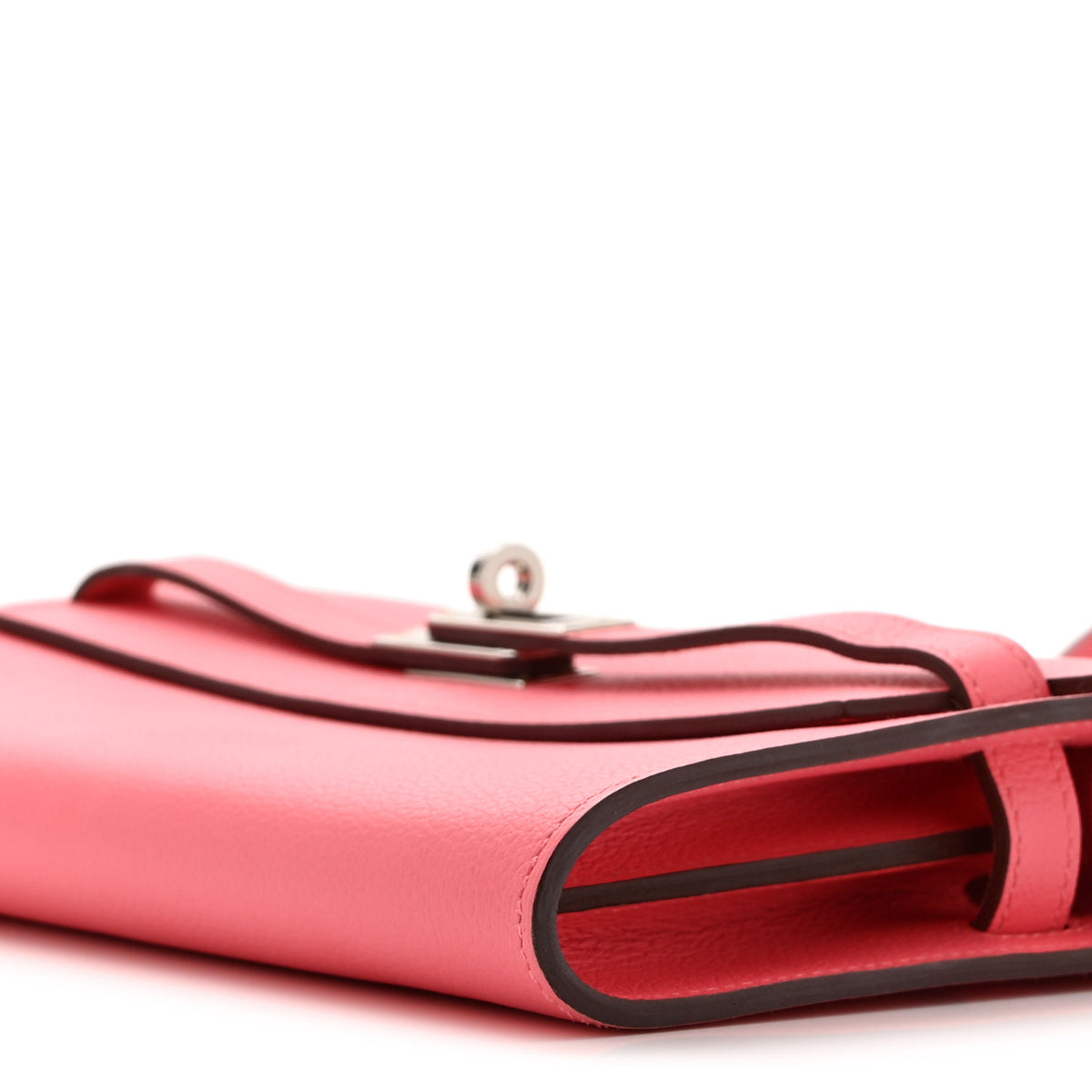 Hermes Evercolor Kelly To Go Wallet Rose Azalee 10 of 11