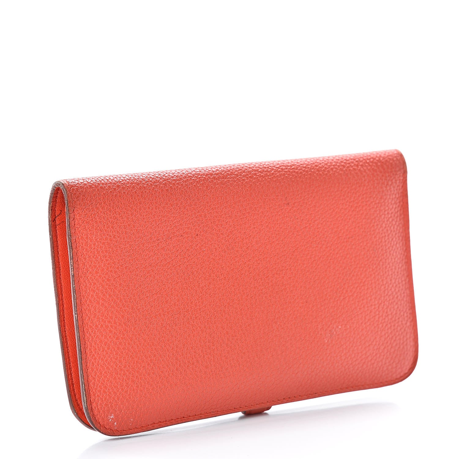Hermes Togo Dogon Duo Wallet Capucine 4 of 17