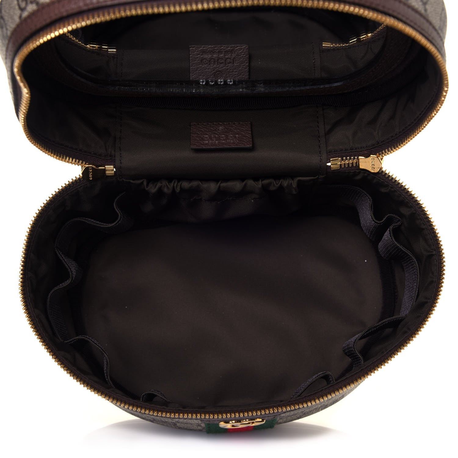 Gucci GG Supreme Monogram Ophidia Vanity Cosmetic Case 5 of 13