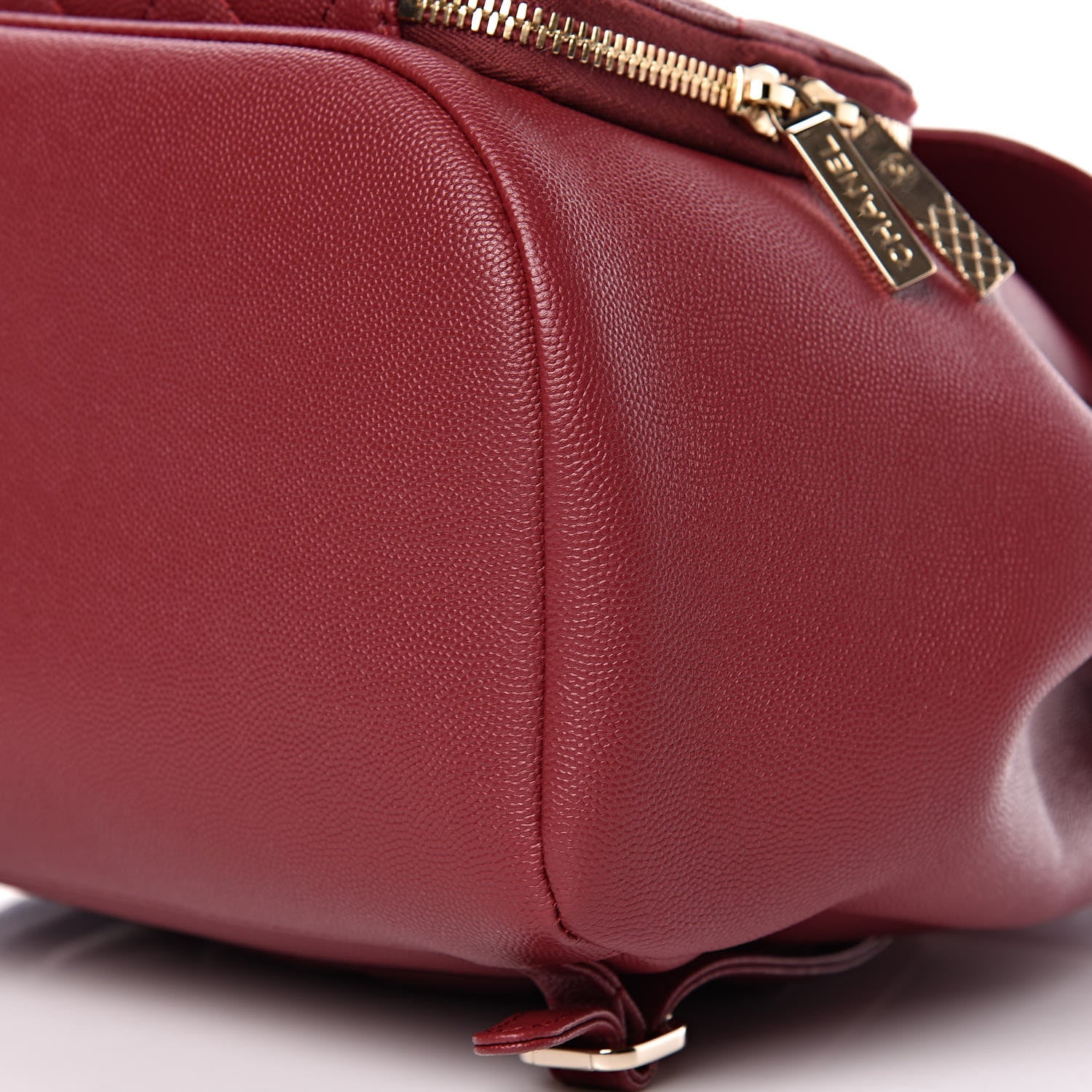 Chanel Caviar Quilted Business Affinity Backpack Burgundy 9 of 10