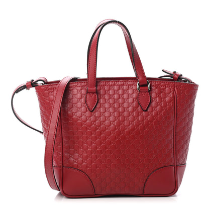 Gucci Microguccissima Small Bree Tote Red 1 of 8