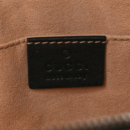 Gucci Calfskin Matelasse GG Marmont Belt Bag 95 38 Black 6 of 11