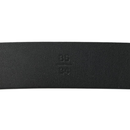 Chanel Calfskin CC Chain Vintage Allure Logo Belt 85 34 Black 4 of 10