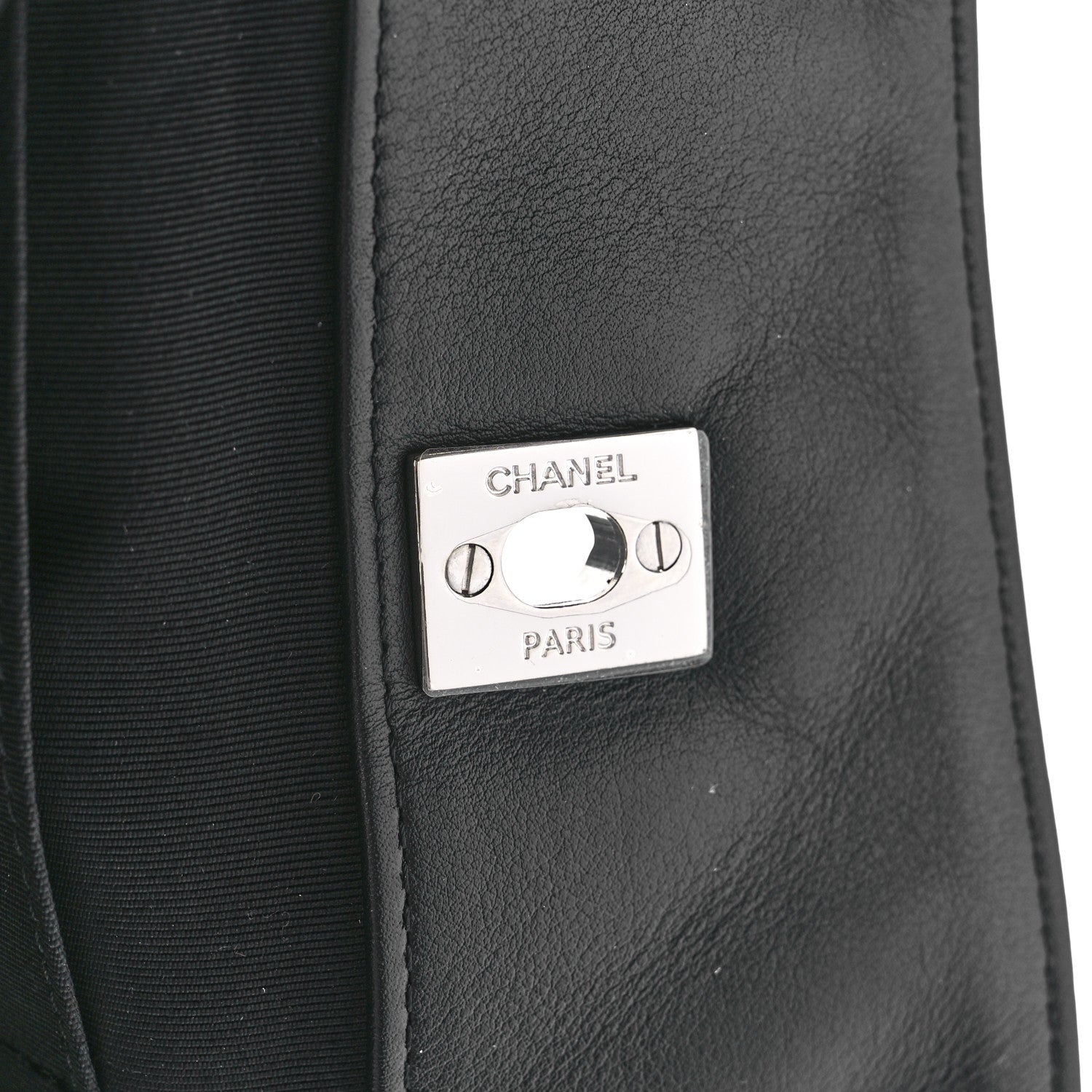 Chanel Calfskin Quilted Timeless Tote Black 7 of 12