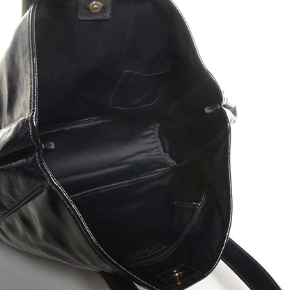 Saint Laurent Patent Medium Y-Mail Tote Black 5 of 7