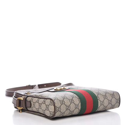 Gucci GG Supreme Monogram Web Small Ophidia Messenger Bag Brown 4 of 7