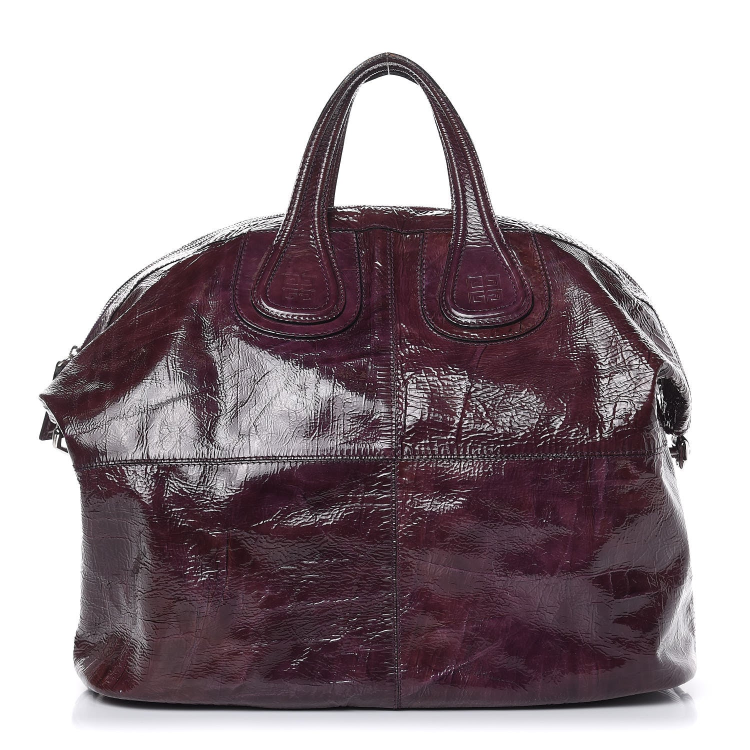 Givenchy Crinkled Patent Large Nightingale Purple 1 of 14