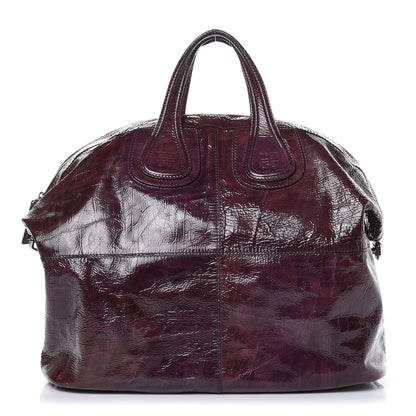 Givenchy Crinkled Patent Large Nightingale Purple 1 of 14