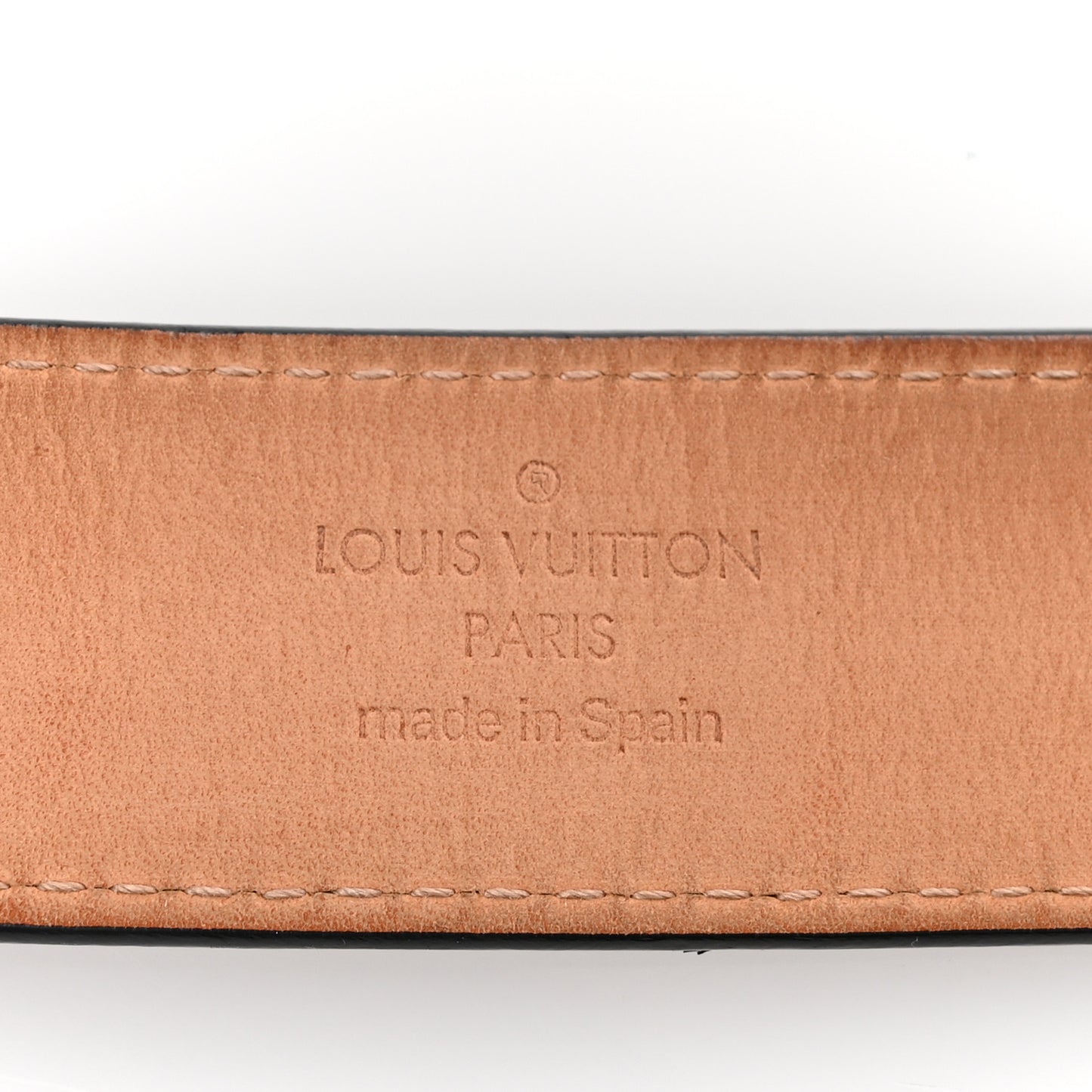 Epi 30mm LV Initiales Belt 85 34 Black