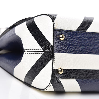 Dolce & Gabbana Dauphine Striped Medium Miss Sicily Satchel Multicolor 9 of 10