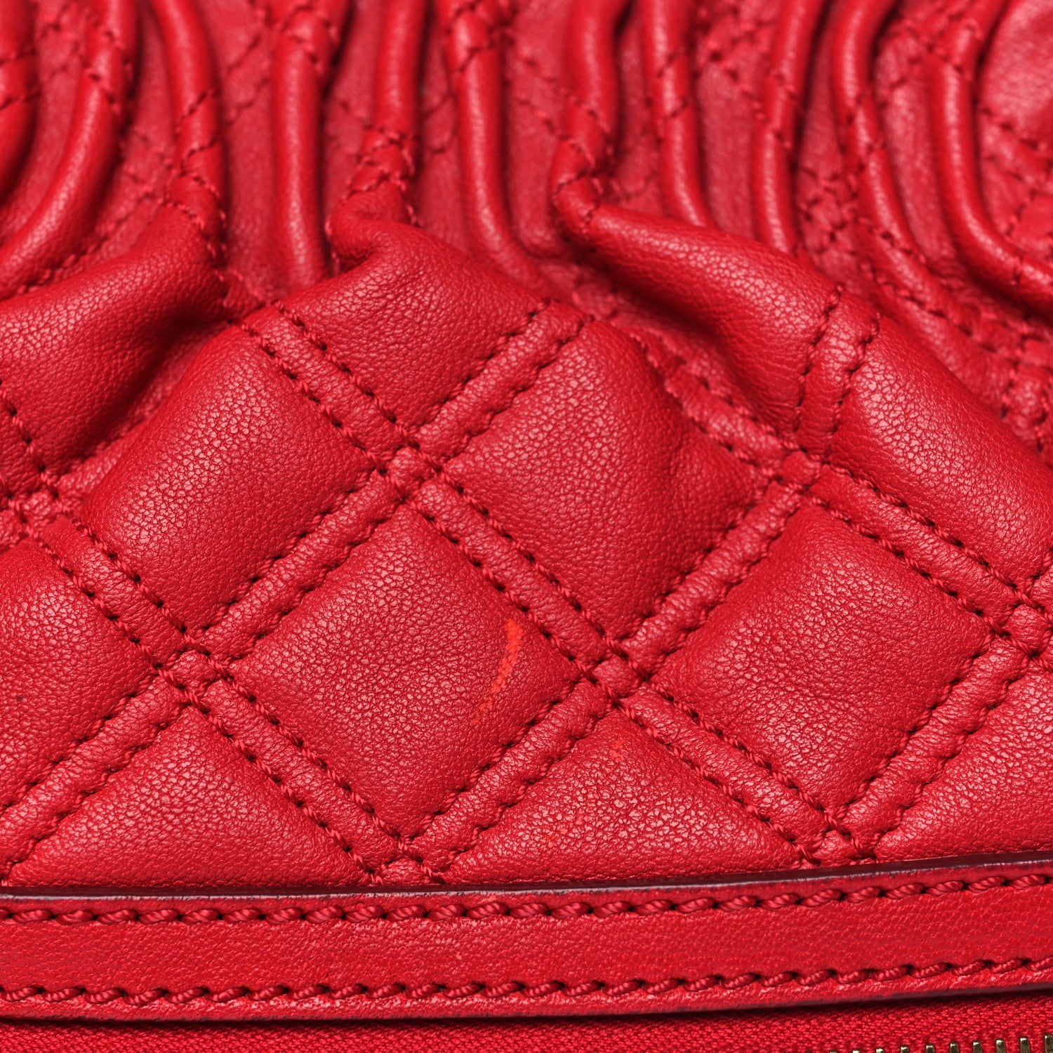 Marc Jacobs Calfskin Quilted Little Stam Red 12 of 12