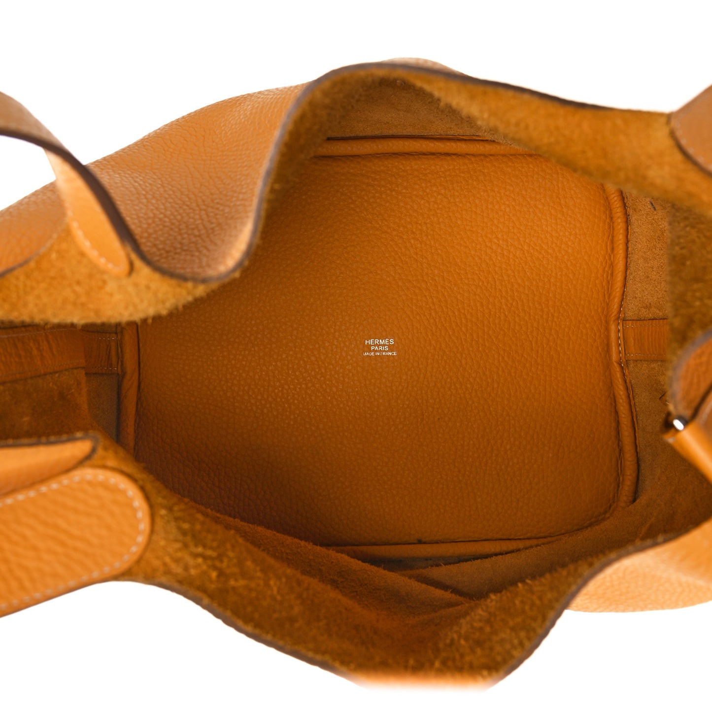 Taurillon Clemence Picotin Lock 26 GM Jaune D'Or