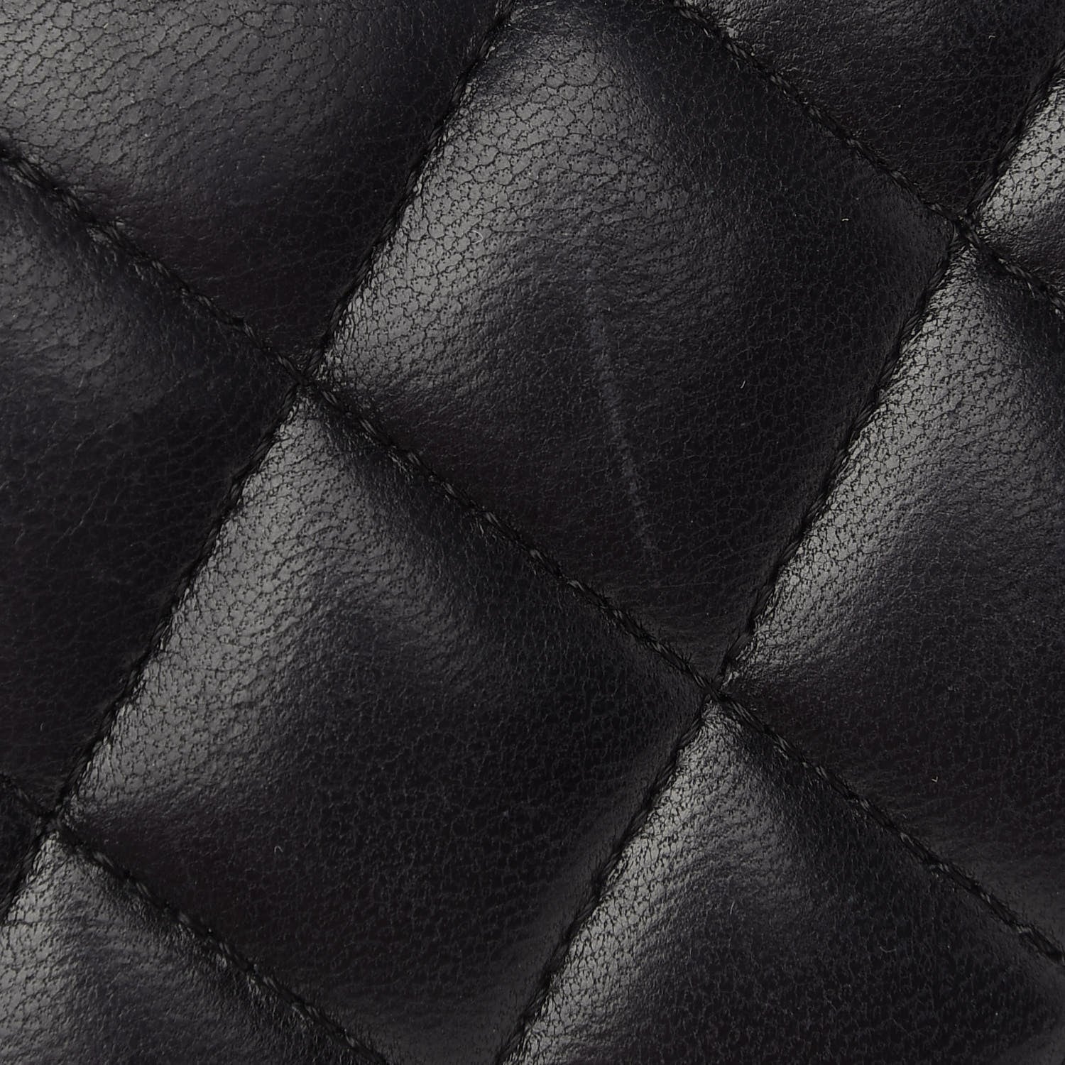 Chanel Lambskin Quilted Medium Double Flap Black 11 of 15