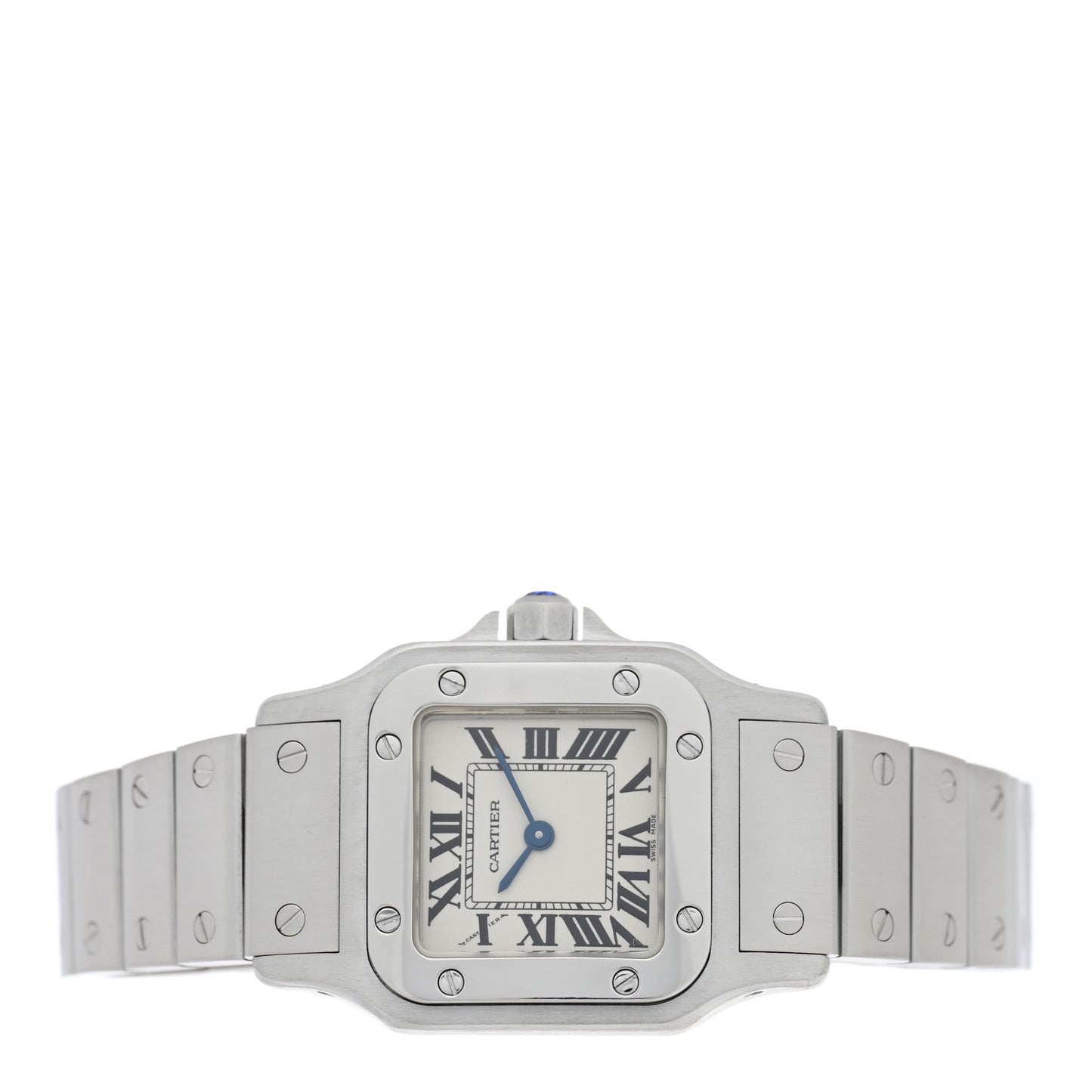 Stainless Steel 24mm Santos de Cartier Galbee Quartz Watch