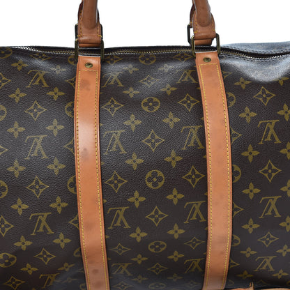 Louis Vuitton Monogram Keepall Bandouliere 50 12 of 14