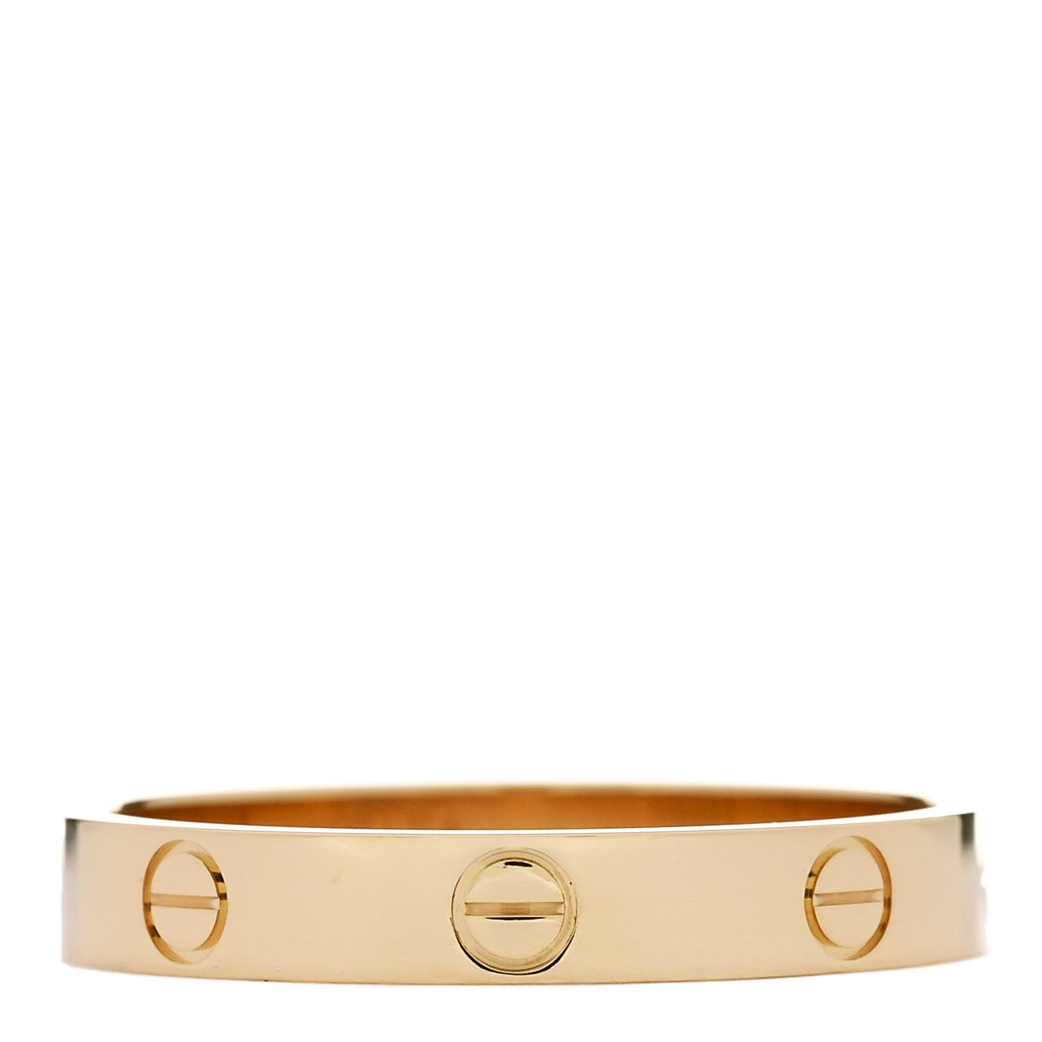 Cartier 18K Yellow Gold 3.5mm LOVE Wedding Band Ring 63 10.25 3 of 5