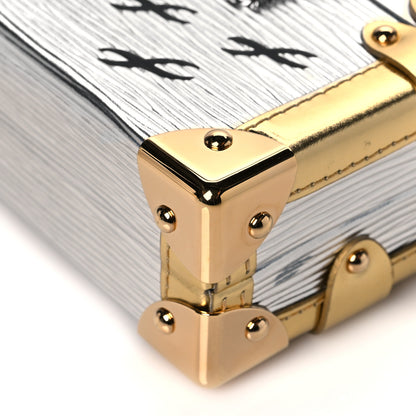 Louis Vuitton Metallic Epi Petite Malle Silver 8 of 8