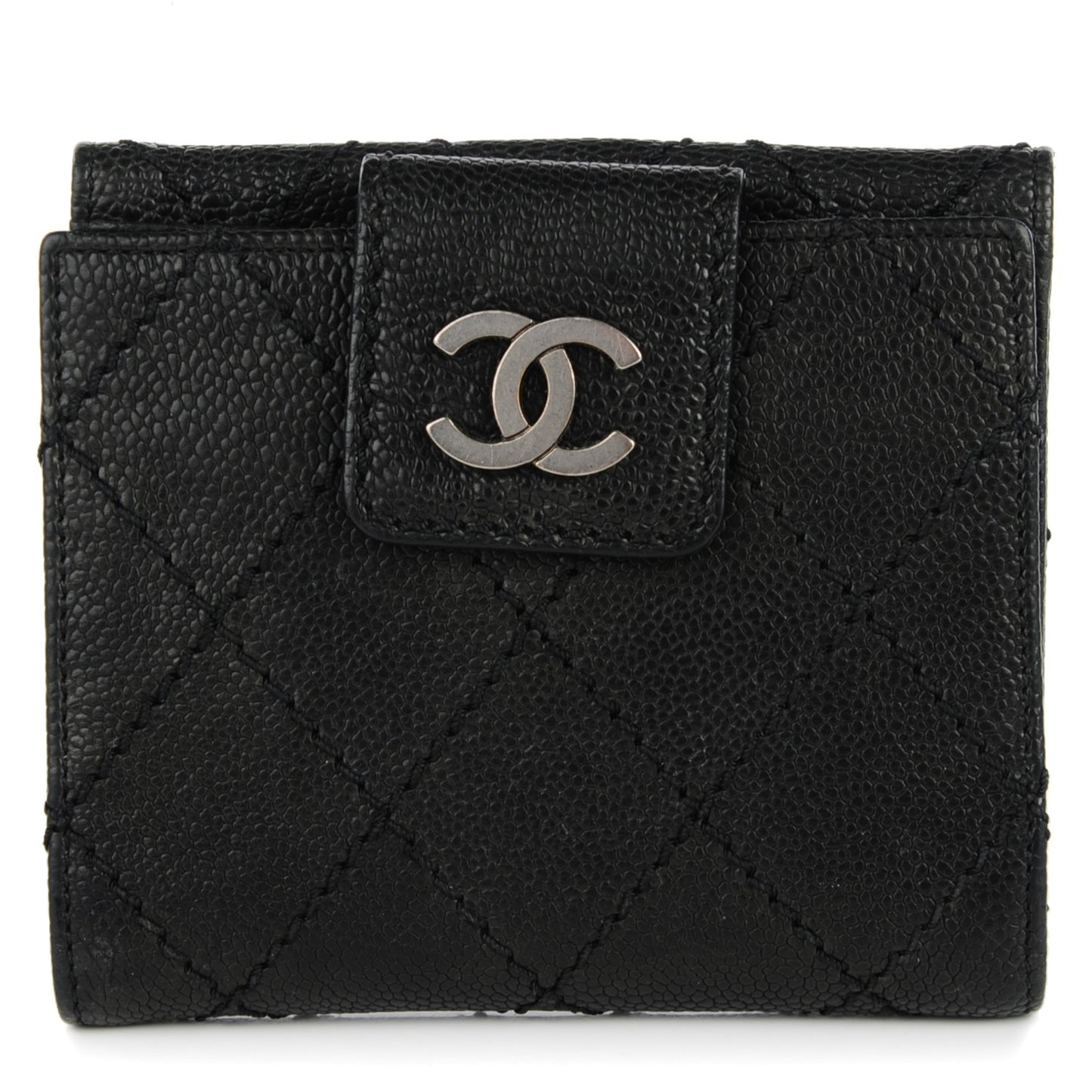 Caviar Outdoor Ligne French Wallet Black