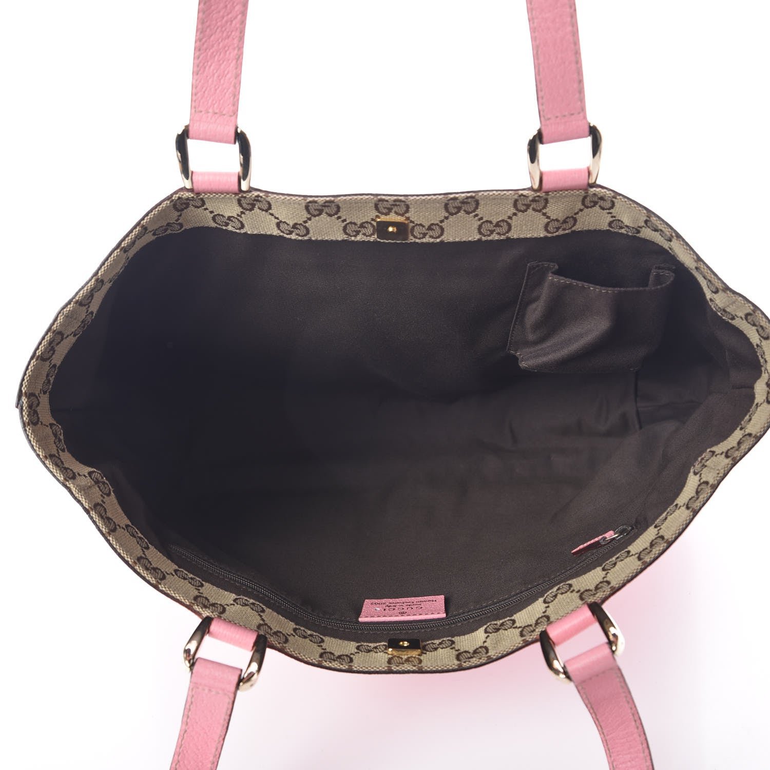 Gucci Calfkskin Abbey Tote Iris Rose 7 of 9