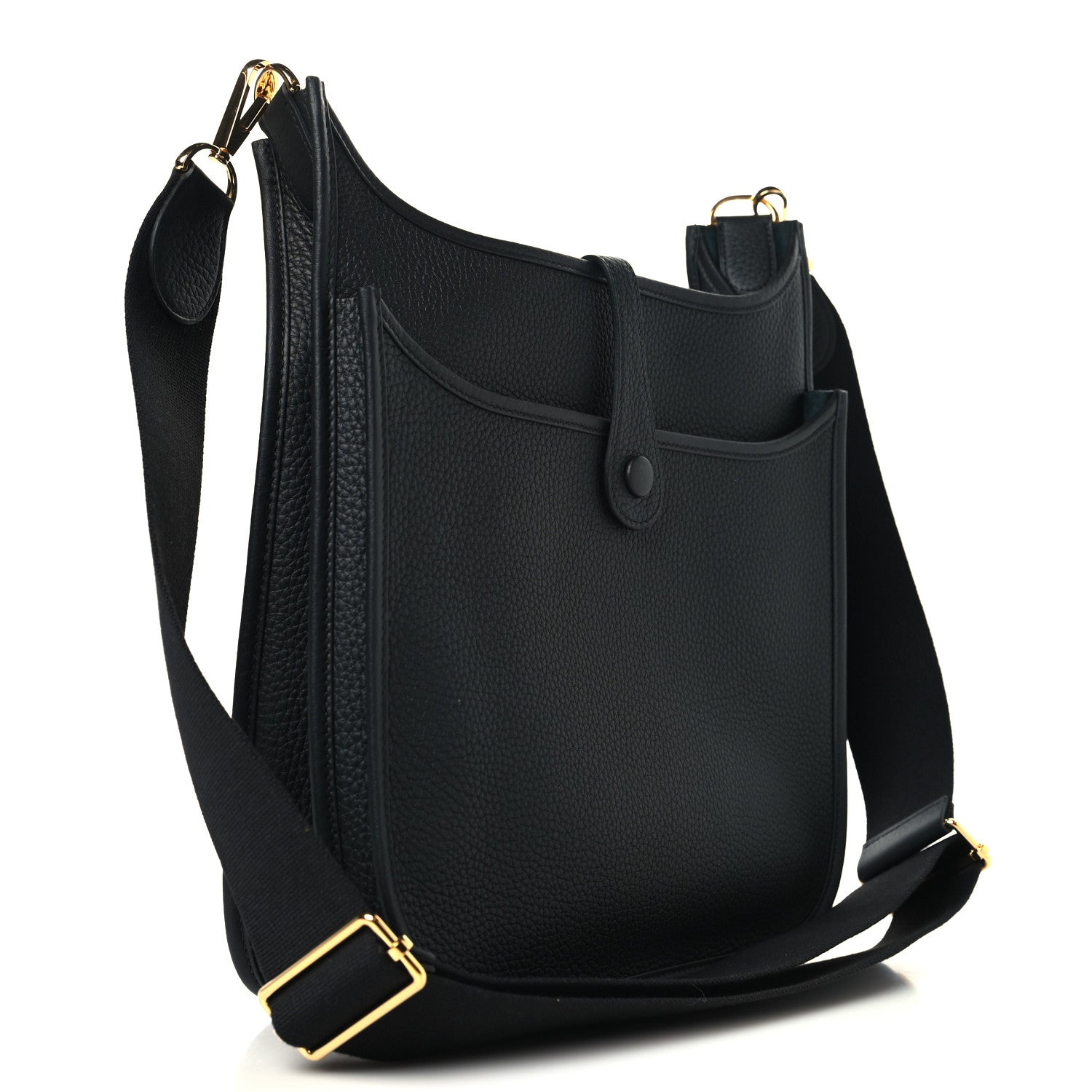 Hermes Taurillon Clemence Evelyne III PM Black 3 of 11