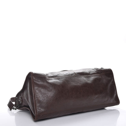 Balenciaga Agneau Classic Hardware Part Time Cigare Fonce 4 of 7